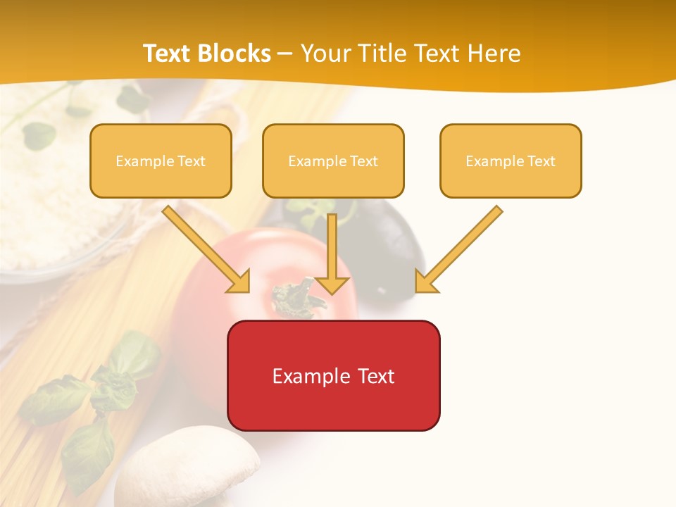 Wheat Restaurant Object PowerPoint Template