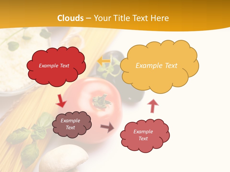 Wheat Restaurant Object PowerPoint Template