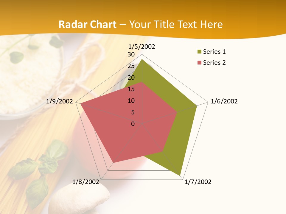 Wheat Restaurant Object PowerPoint Template