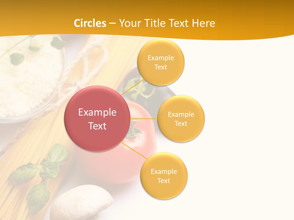 Wheat Restaurant Object PowerPoint Template