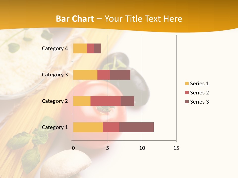 Wheat Restaurant Object PowerPoint Template