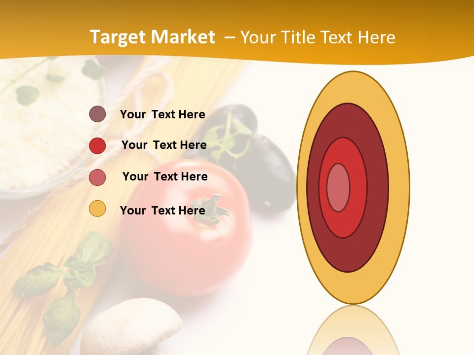 Wheat Restaurant Object PowerPoint Template