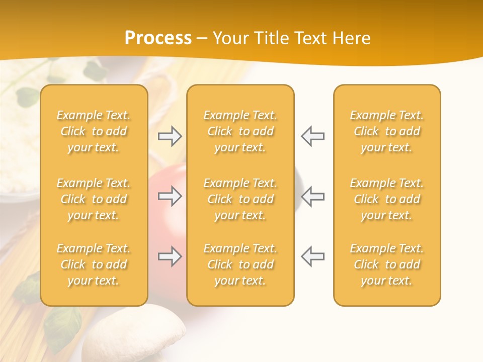 Wheat Restaurant Object PowerPoint Template