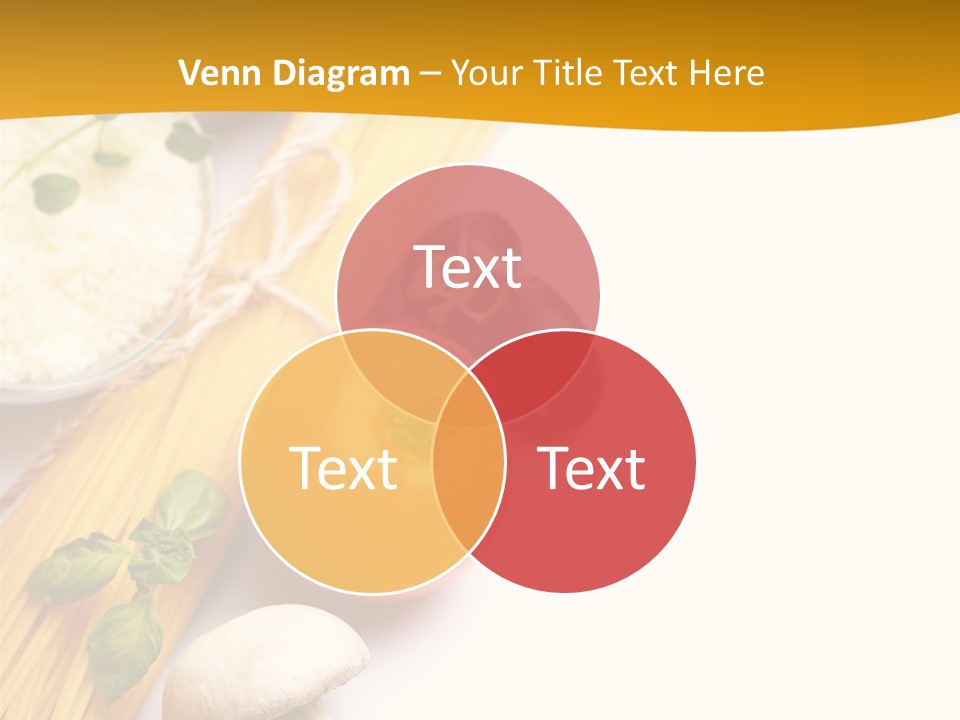 Wheat Restaurant Object PowerPoint Template