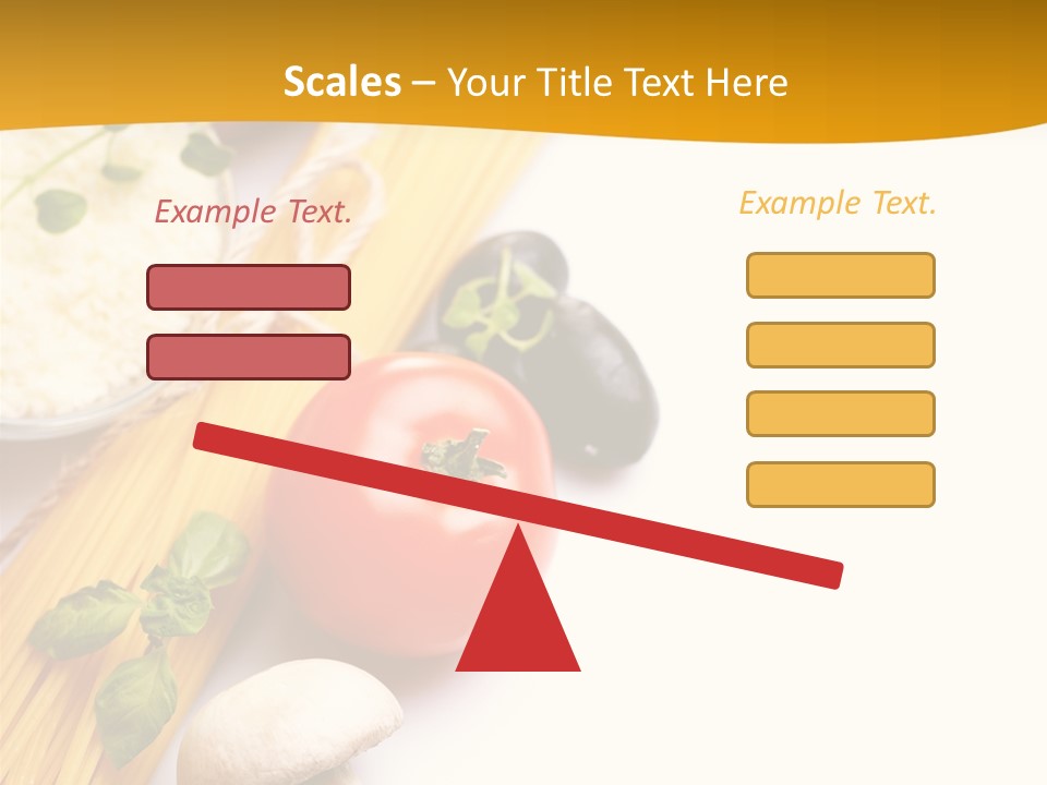 Wheat Restaurant Object PowerPoint Template