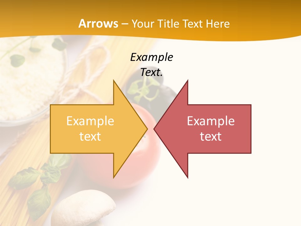 Wheat Restaurant Object PowerPoint Template