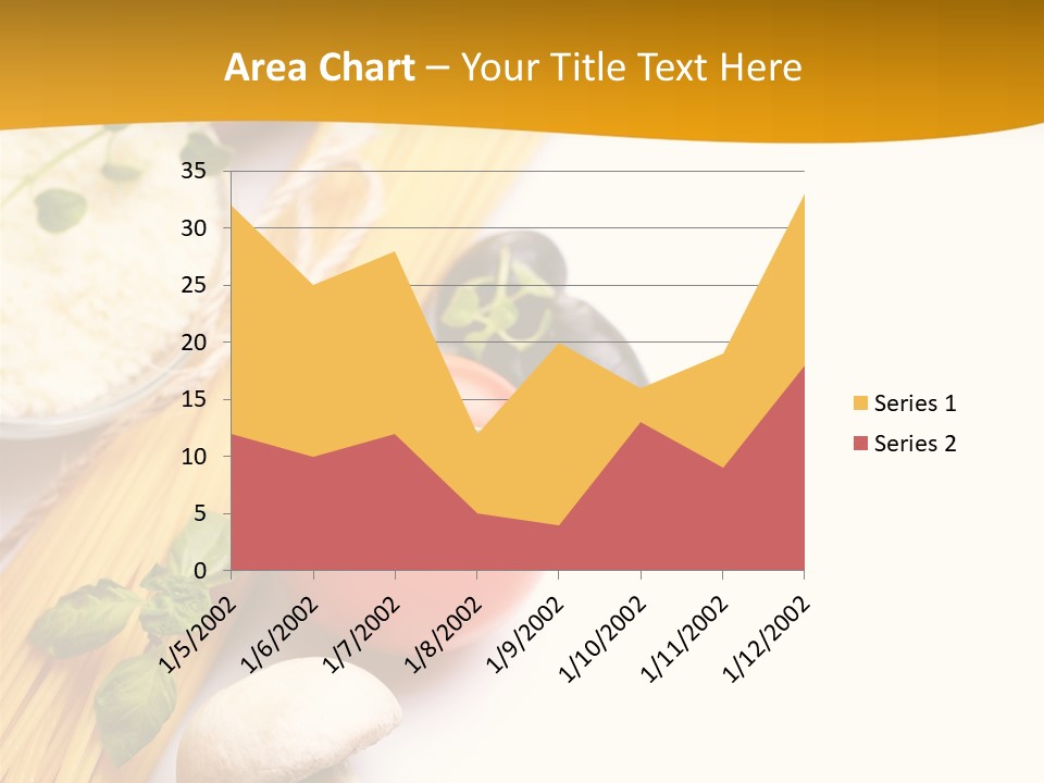 Wheat Restaurant Object PowerPoint Template