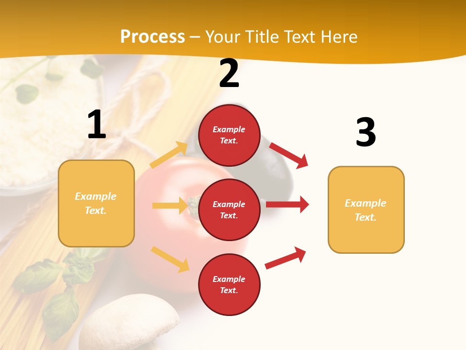 Wheat Restaurant Object PowerPoint Template