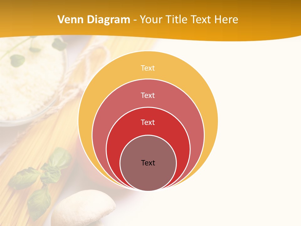 Wheat Restaurant Object PowerPoint Template