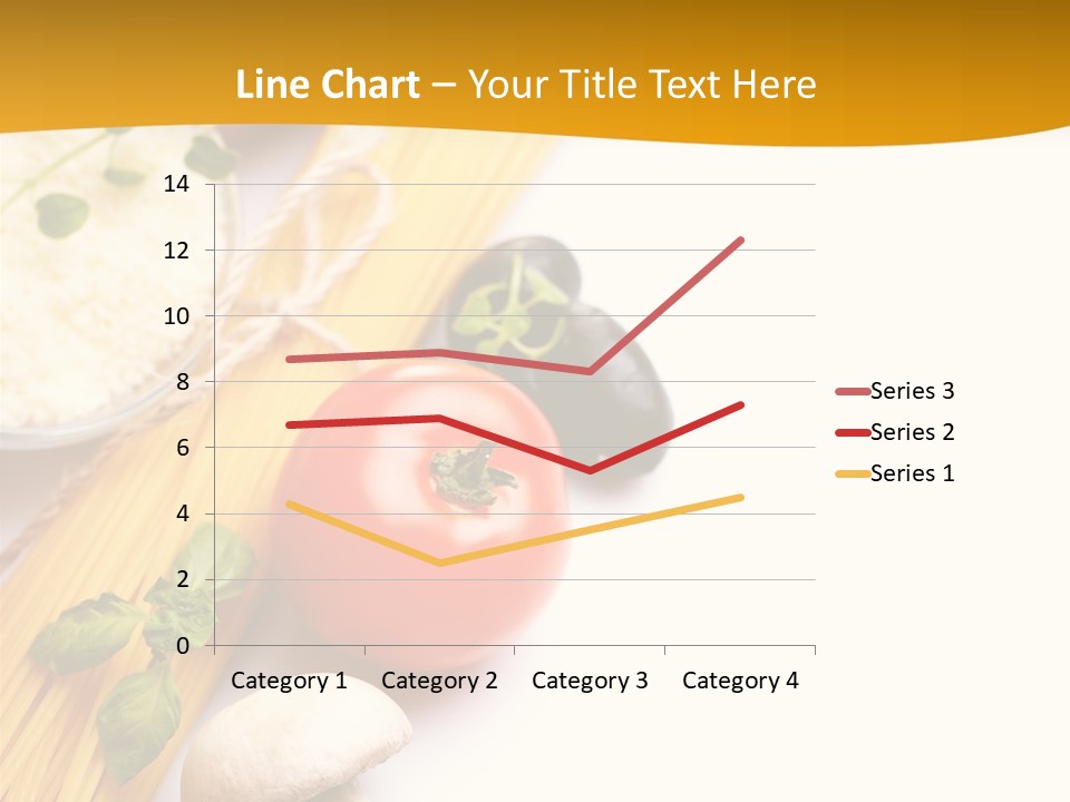 Wheat Restaurant Object PowerPoint Template