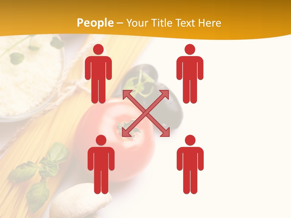 Wheat Restaurant Object PowerPoint Template