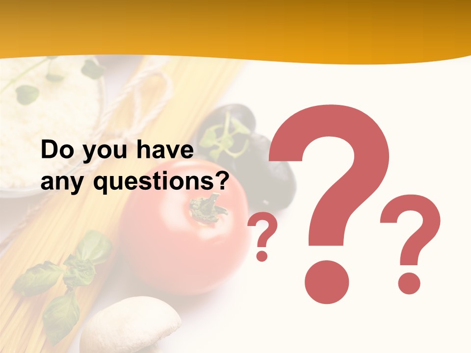 Wheat Restaurant Object PowerPoint Template