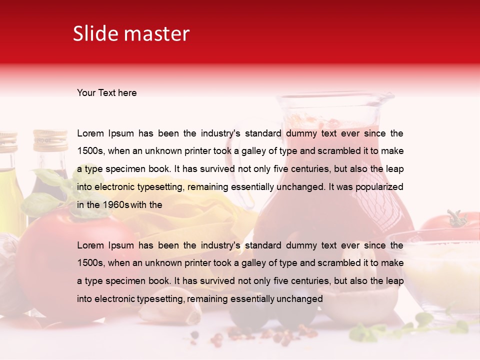 Raw Cheese Health PowerPoint Template