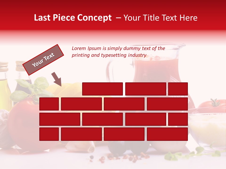 Raw Cheese Health PowerPoint Template