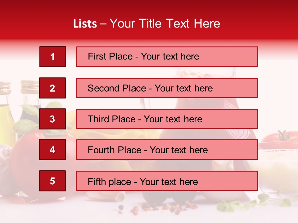 Raw Cheese Health PowerPoint Template