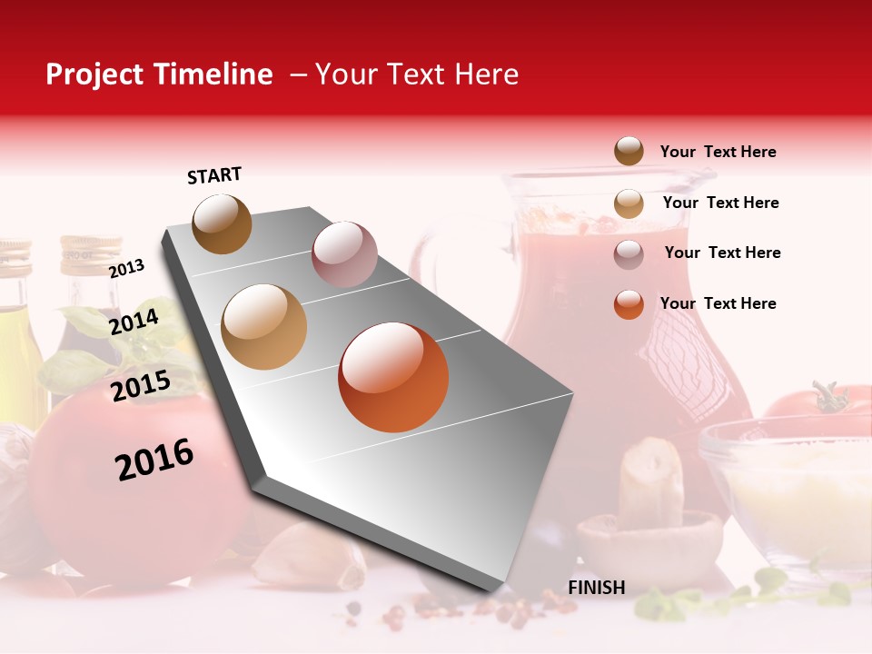 Raw Cheese Health PowerPoint Template