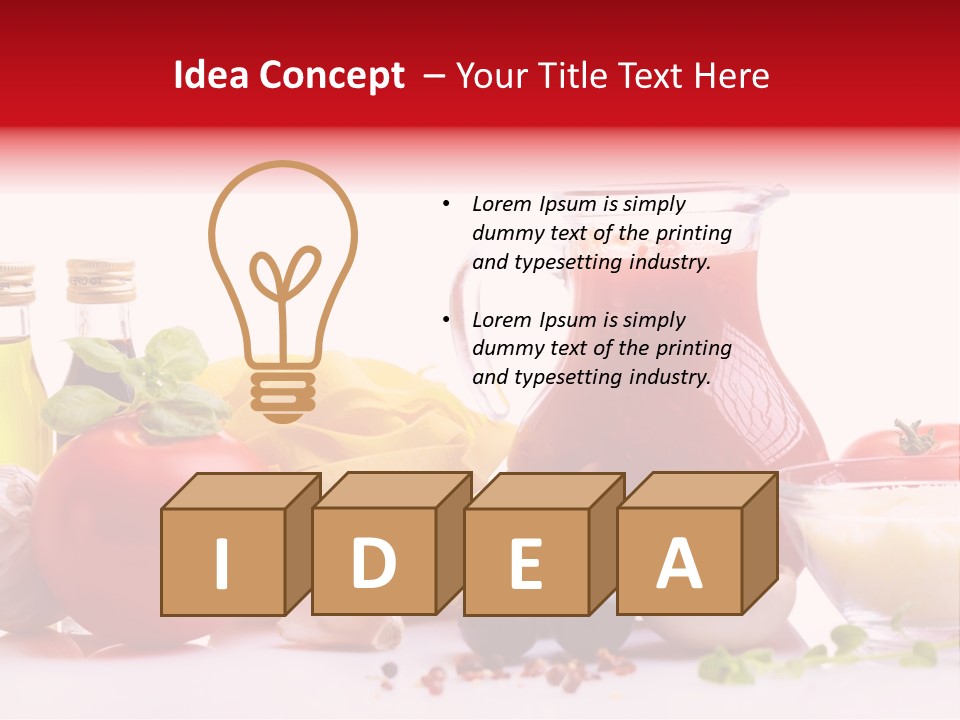 Raw Cheese Health PowerPoint Template