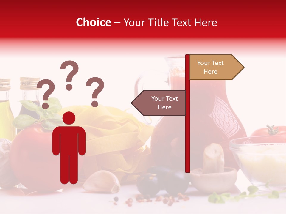 Raw Cheese Health PowerPoint Template