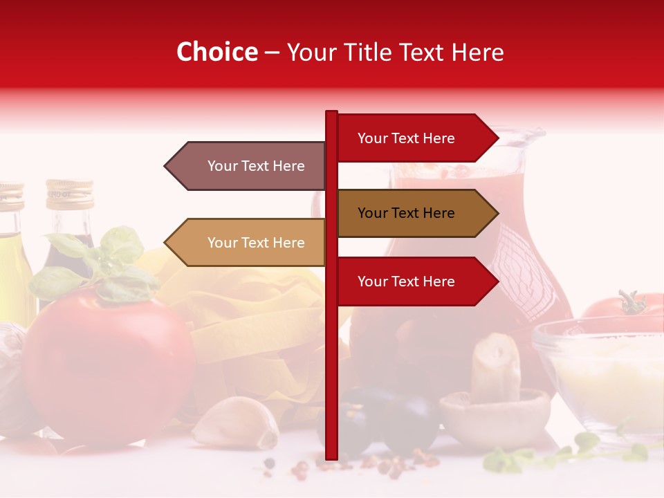 Raw Cheese Health PowerPoint Template