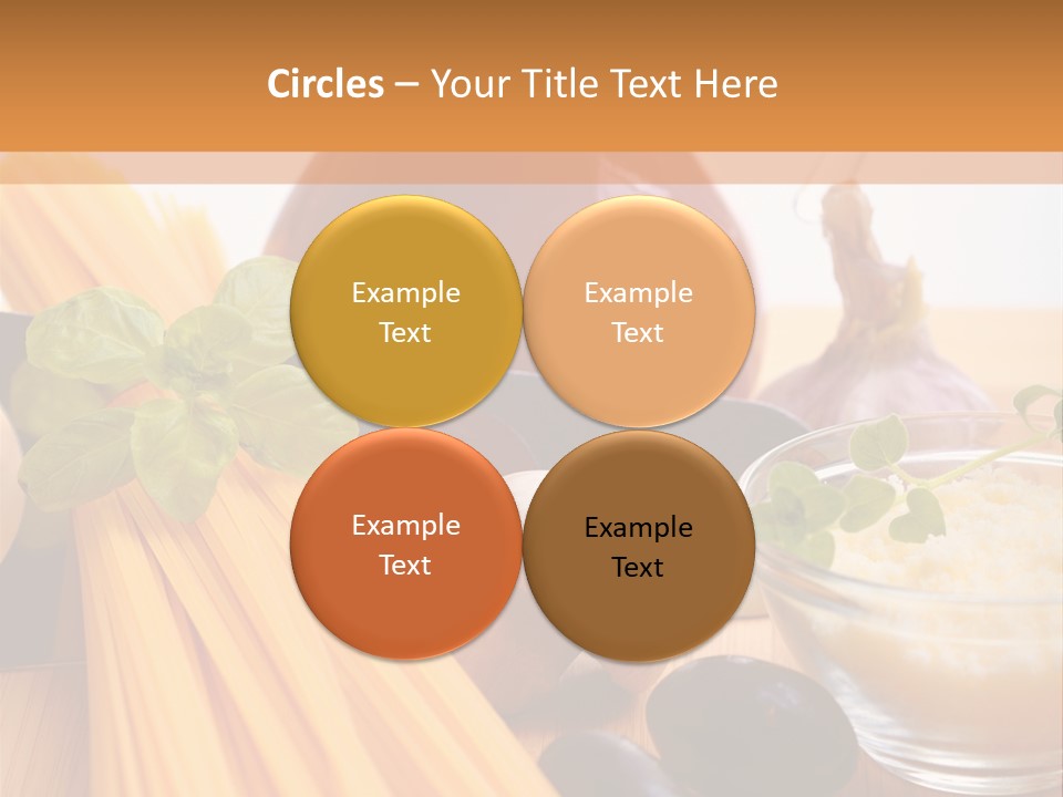 Background Spaghetti Health PowerPoint Template