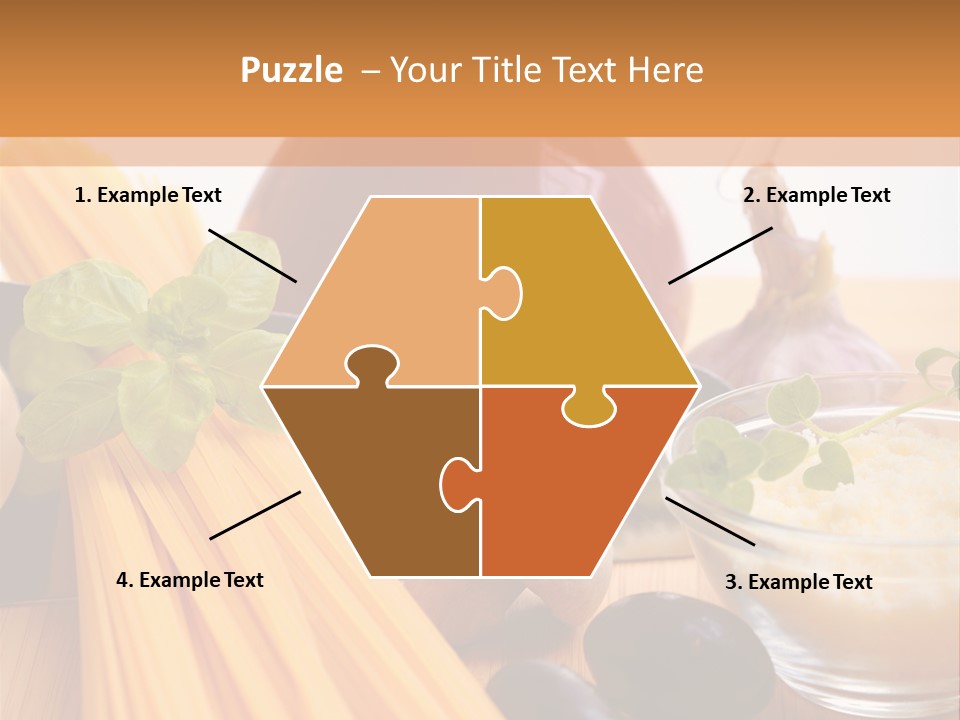 Background Spaghetti Health PowerPoint Template