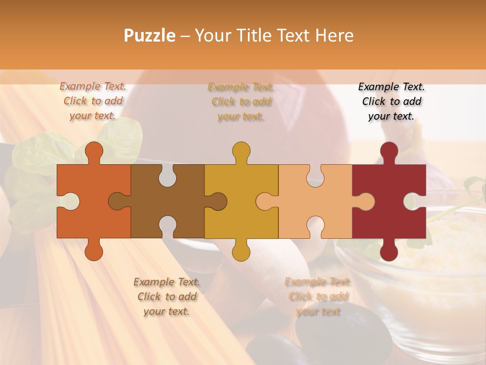 Background Spaghetti Health PowerPoint Template