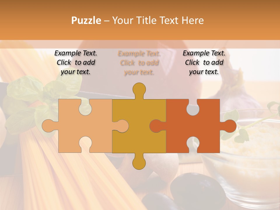 Background Spaghetti Health PowerPoint Template