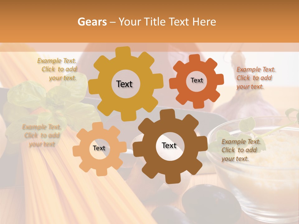 Background Spaghetti Health PowerPoint Template