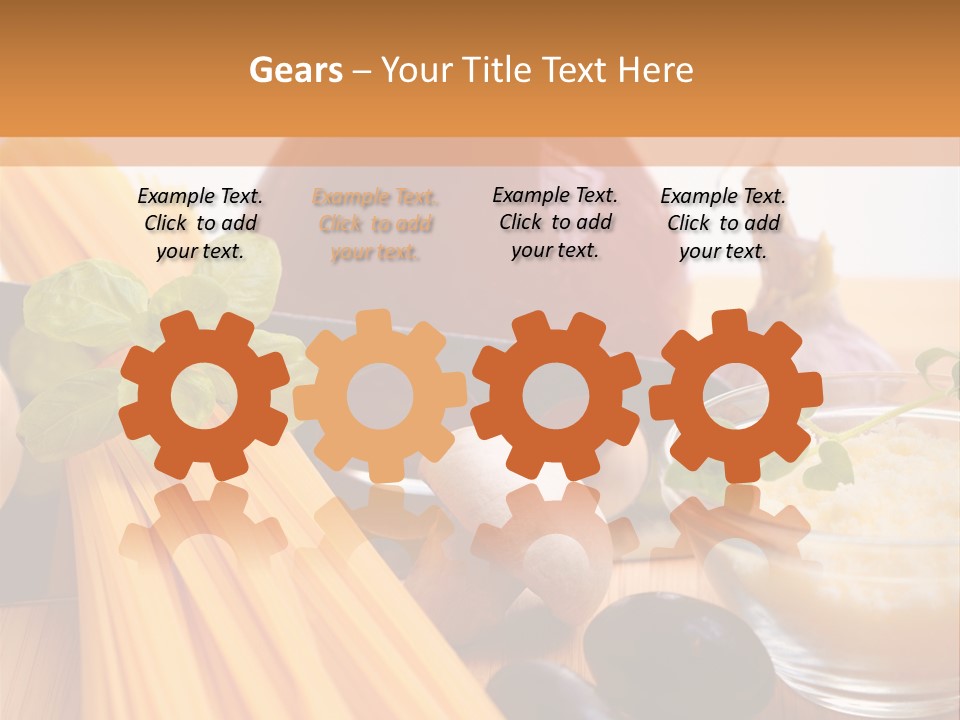 Background Spaghetti Health PowerPoint Template