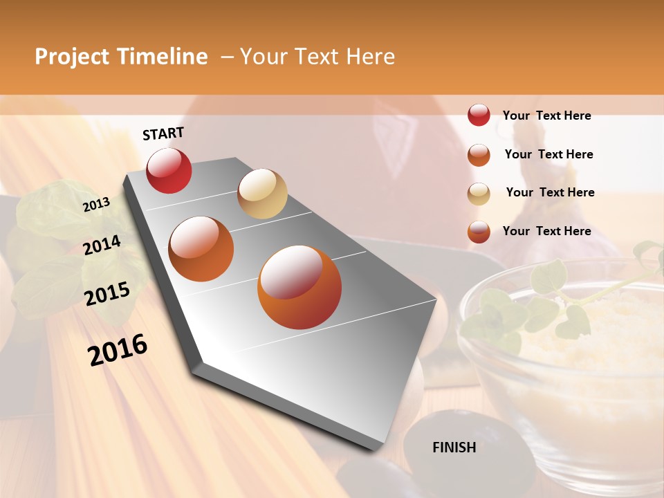 Background Spaghetti Health PowerPoint Template