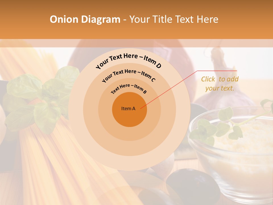 Background Spaghetti Health PowerPoint Template