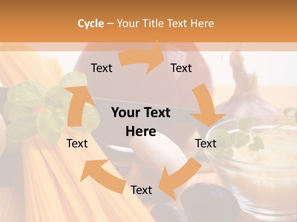 Background Spaghetti Health PowerPoint Template