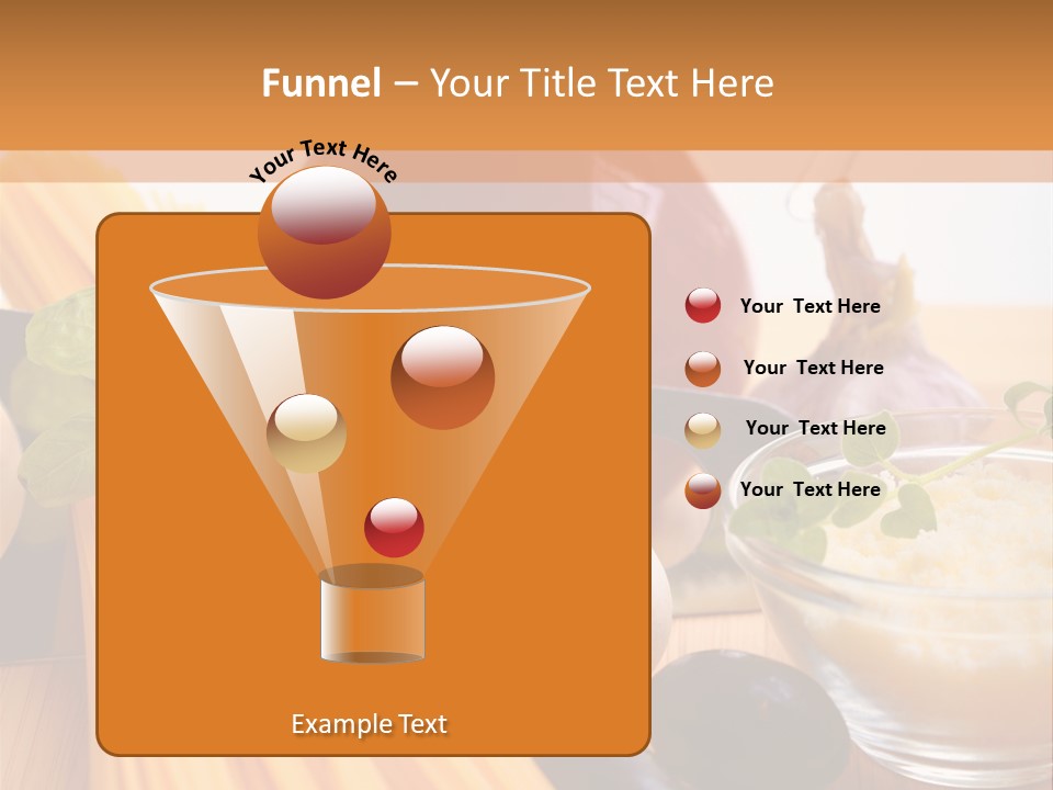 Background Spaghetti Health PowerPoint Template