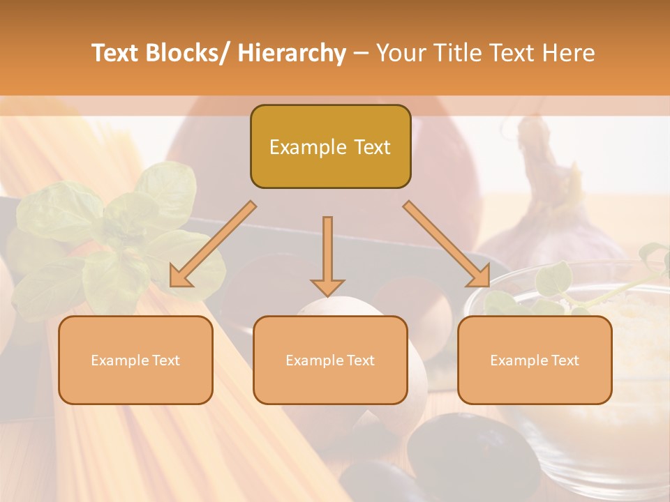 Background Spaghetti Health PowerPoint Template