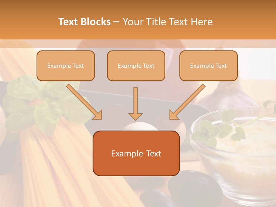 Background Spaghetti Health PowerPoint Template