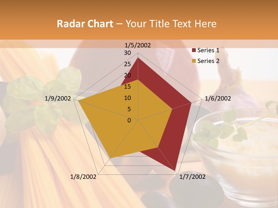 Background Spaghetti Health PowerPoint Template