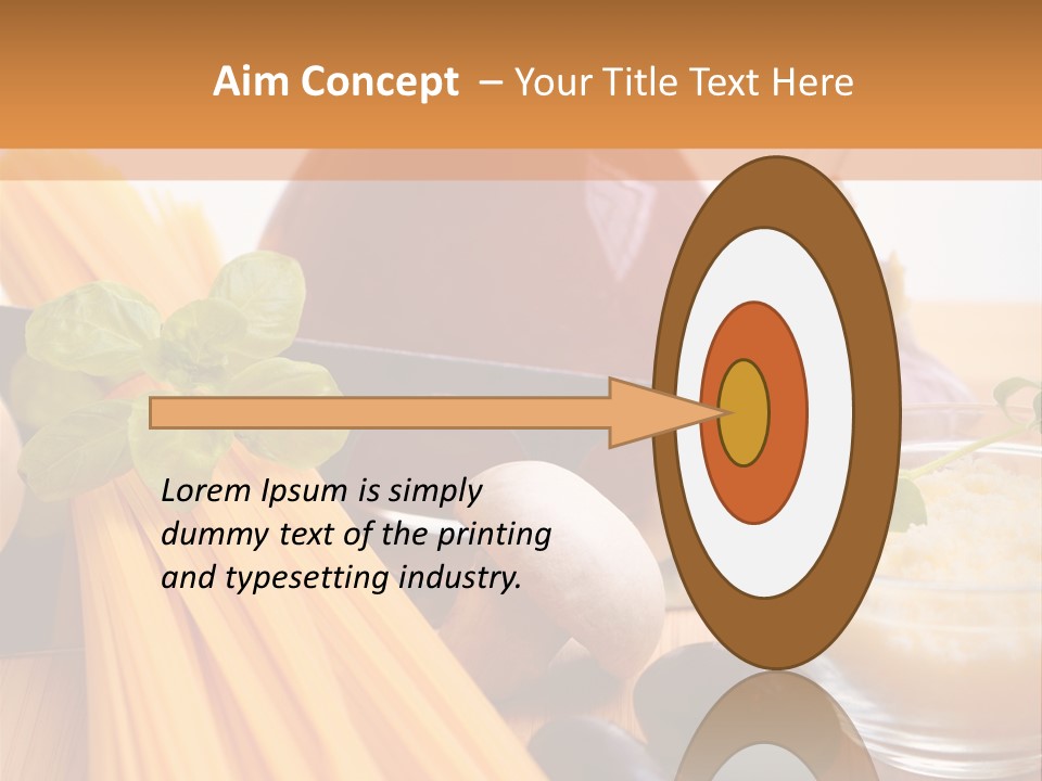 Background Spaghetti Health PowerPoint Template