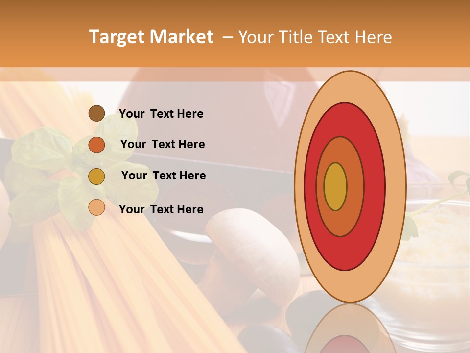 Background Spaghetti Health PowerPoint Template