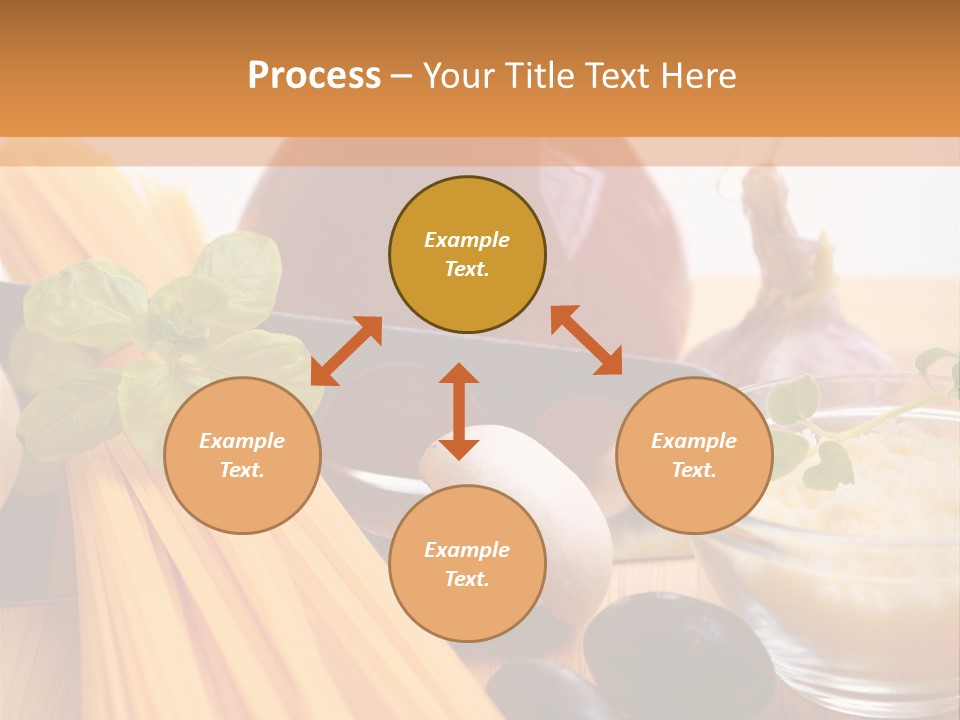 Background Spaghetti Health PowerPoint Template