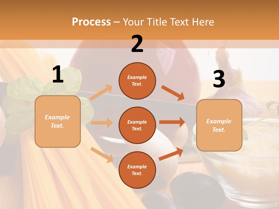 Background Spaghetti Health PowerPoint Template