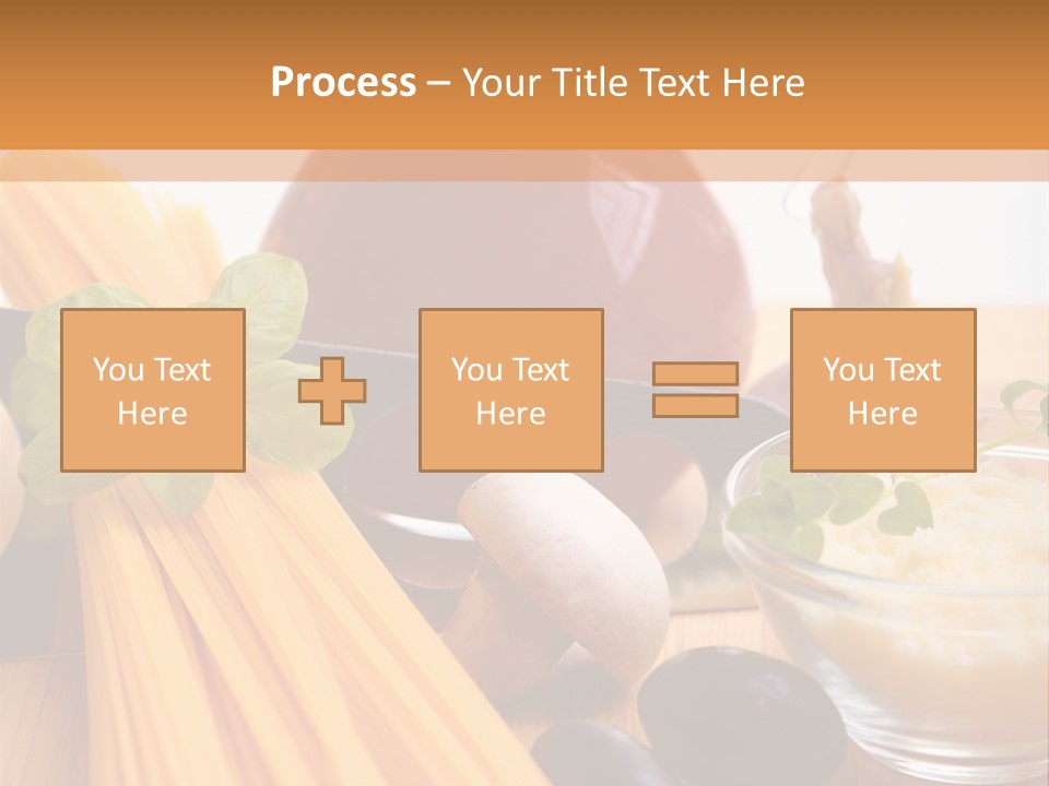 Background Spaghetti Health PowerPoint Template