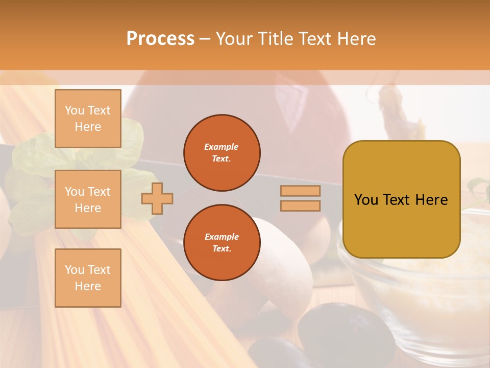 Background Spaghetti Health PowerPoint Template