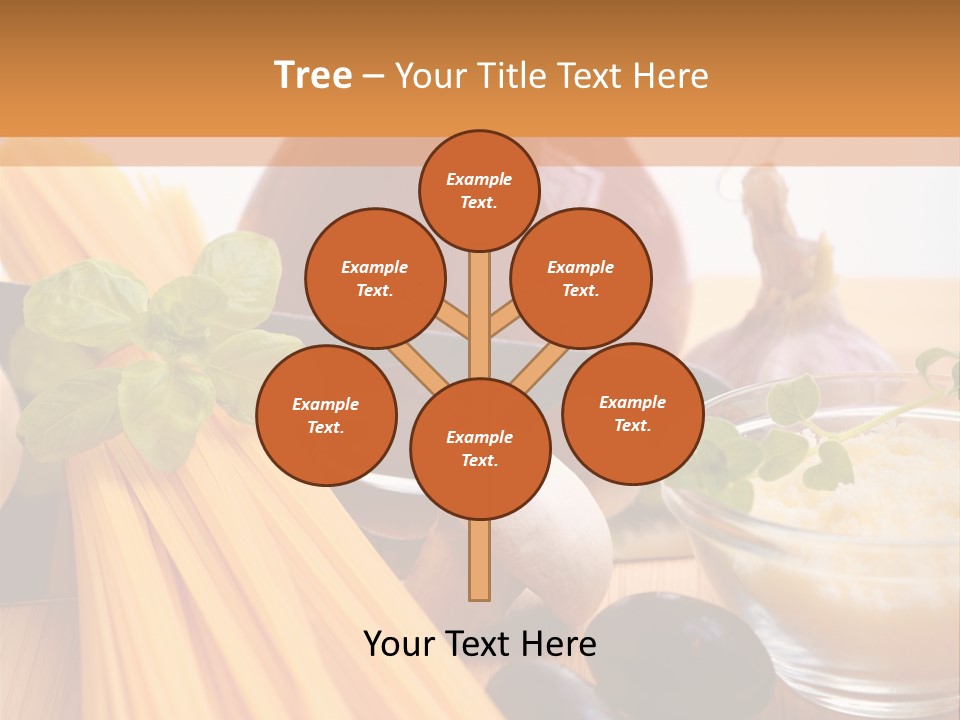 Background Spaghetti Health PowerPoint Template