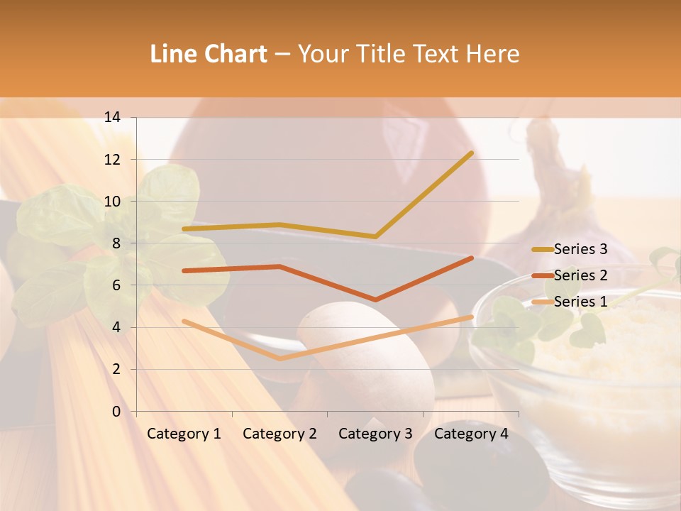 Background Spaghetti Health PowerPoint Template