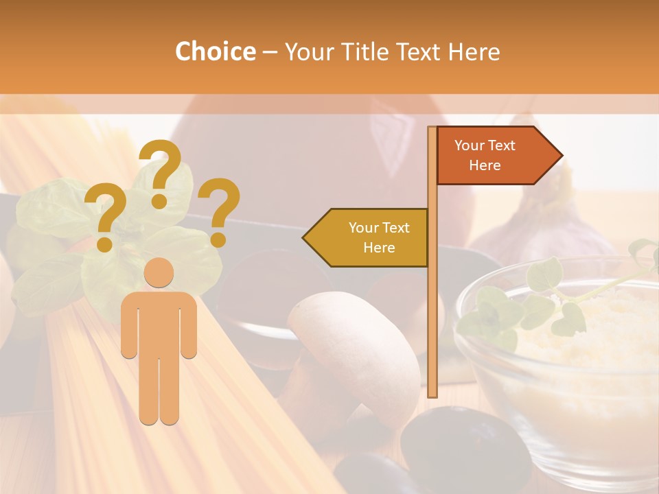 Background Spaghetti Health PowerPoint Template