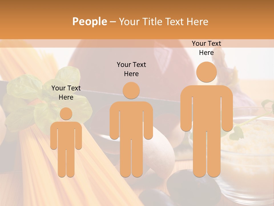 Background Spaghetti Health PowerPoint Template