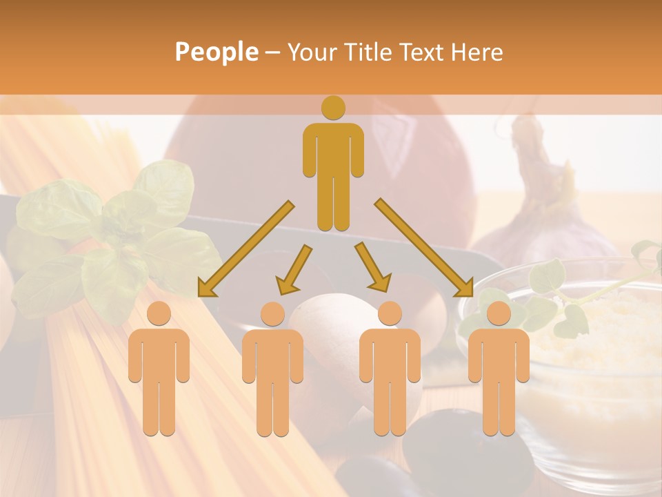 Background Spaghetti Health PowerPoint Template