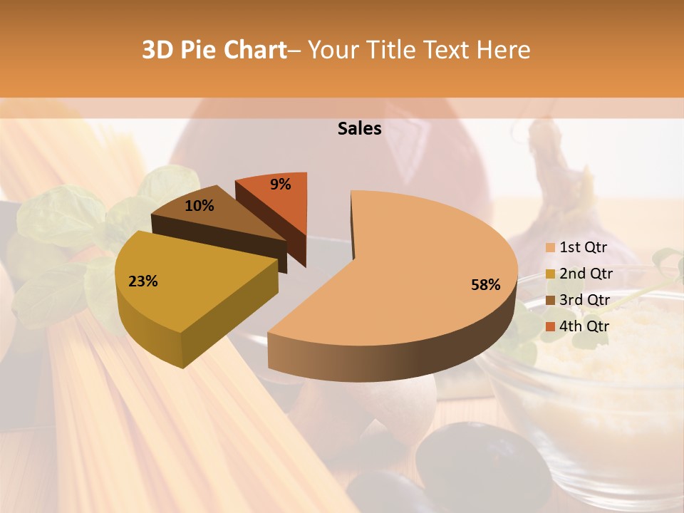 Background Spaghetti Health PowerPoint Template