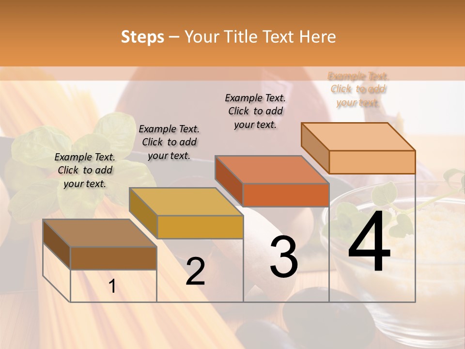 Background Spaghetti Health PowerPoint Template