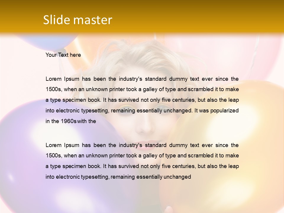 Lovely Beautiful Cute PowerPoint Template